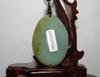 2"China Certified Nature Hetian Nephrite Jade Lucky Butterfly and Lotus Necklace Pendants view 4
