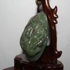 2.4"China Certified Nature Hetian Nephrite Rough Jade Wealth Pixiu Pendants view 3