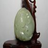 2"China Certified Nature Hetian Nephrite Jade Fortune Fish Pendants view 1