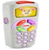 Fisher-Price Pretend TV Remote Baby Toy with Lights Music and Learning Songs, Fine Motor Toy, Toddler Pretend Play, Laugh & Learn Sis view 1