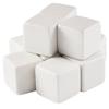 10/100Pcs 14MM Square Blank Six Sided Dice Teaching Created Sesources Game Teaching Plastic Cubes White Yellow Red view 1