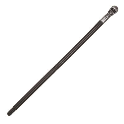 Bristol Novelty BA2151 Skull Cane for Fancy Dress, Mens, One Size