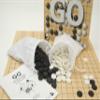 3-in-1 Beginner Go Set with Cardboard Board and Plastic Stones view 2