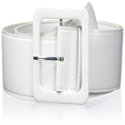Boland 10131805 Belt, White, 115 x 5,5 cm