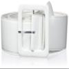 Boland 10131805 Belt, White, 115 x 5,5 cm view 1
