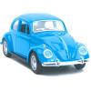Berry President 1967 Classic Beetle Bug Vintage 1/32 Scale Diecast Metal Pull Back Car Model Toy for Gift/Kids (Blue) view 1