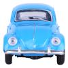 Berry President 1967 Classic Beetle Bug Vintage 1/32 Scale Diecast Metal Pull Back Car Model Toy for Gift/Kids (Blue) view 3