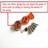 Aluminum Servo Saver 18MM for Stock Plastic 25T Output Gear Ajustable Hi-Torque Servo Arm Silver view 4