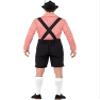Smiffys Oktoberfest Costume, Red, L - Size 42"-44" view 3