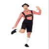 Smiffys Oktoberfest Costume, Red, L - Size 42"-44" view 4