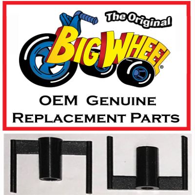 2 Black Clickers for 9" My 1st The Original Big Wheel, Original Replacement Parts