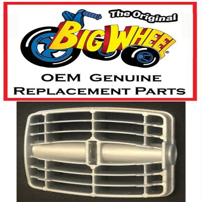 One Gray PEDAL for 16" The Original Big Wheel, Original Replacement Part