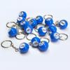 Bingo Ball Keychain - B row 1-15 15 pieces per package (Blue) view 1