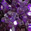 MR CHIPS Plastic Bingo Chips for Games 500 Count Bag - Solid and Transparent Colors Counting Purple 3/4 Inch view 1