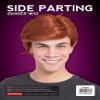 Bristol Novelty BW938 Man's Side Parting Wig, Ginger, One Size view 2
