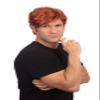 Bristol Novelty BW938 Man's Side Parting Wig, Ginger, One Size view 3