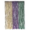 Fun Express Bulk Mardi Gras Bead Necklaces (set of 144 in purple, gold and green) Party and Parade Supplies view 1