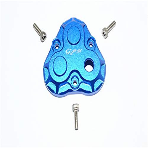 GPM For Traxxas TRX-4 Trail Defender Crawler Upgrade Parts Aluminum Center Transmission Outer Case - 1Pc Set Blue