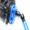 GPM For Traxxas TRX-4 Trail Defender Crawler Upgrade Parts Aluminum Center Transmission Outer Case - 1Pc Set Blue view 4