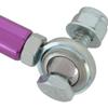 25-1/2 Inch Aluminum Throttle Linkage, 1/4 Inch Rod Ends, Black view 3