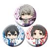 Convenience Store Kareshi Sanagi, Asukami, Sakurakoji Kanachibi Can Badge Set of 3 view 1
