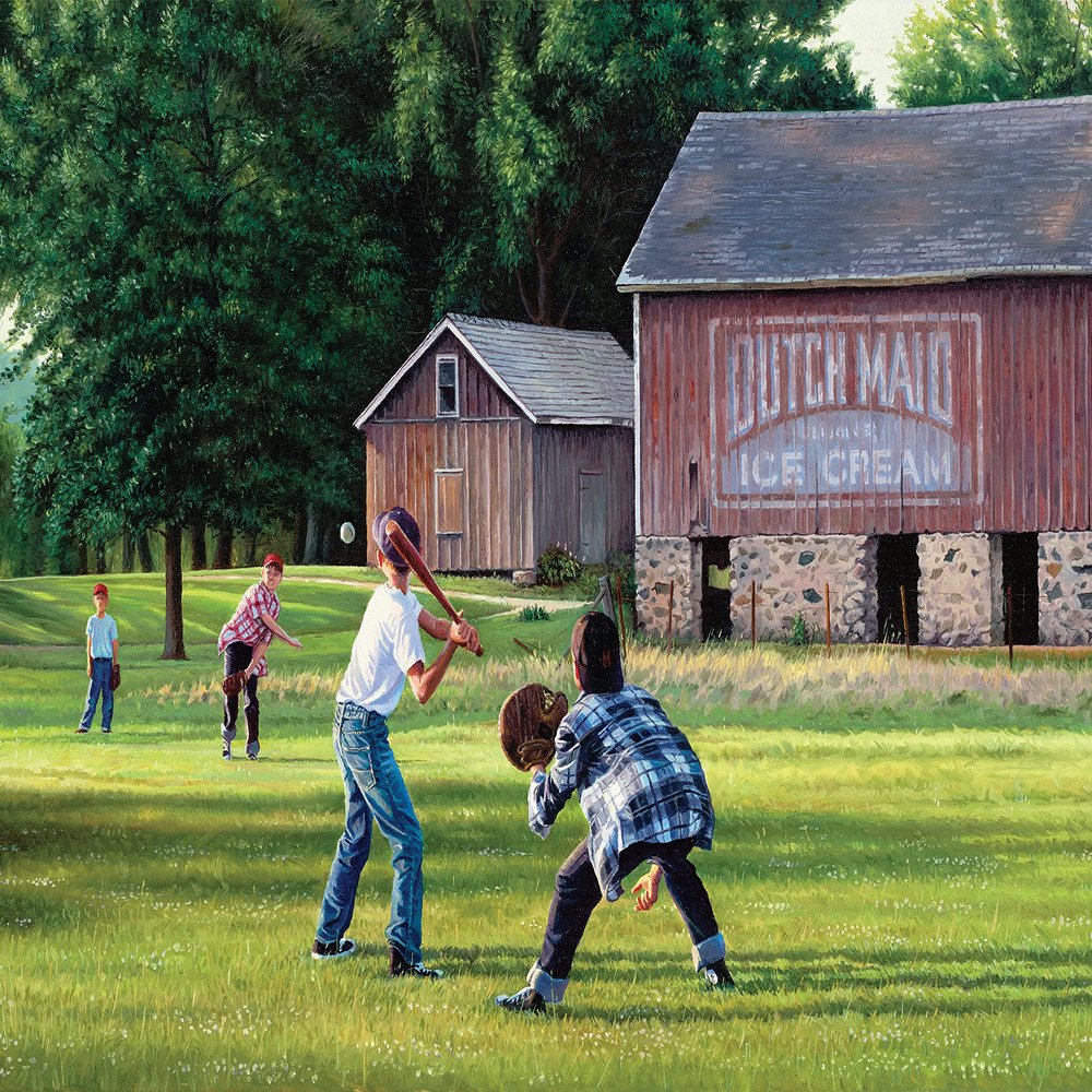 1000 Piece Puzzle for Adults Terrence Fogarty Rural Delivery Jigsaw Puzzle, 27x20 Inches by KI Puzzles