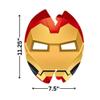 Marvel Emoticon Party Masks, 8 Count - Assorted Paper Superhero Masks For Kids, Unique & Fun Design - Perfect For Birthday & Themed Parties, One Size Fits All view 2