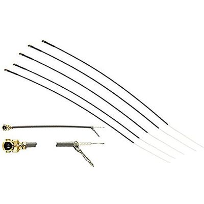5pcs 2.4G IPEX Silvering Feeder line Antenna Replacement for FUTABA/FRSKY/JR Receiver - 20cm Ships from USA