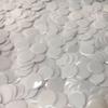 MR CHIPS Plastic Bingo Chips for Games 1000 Count Bag - Solid and Transparent Colors Counting White 3/4 Inch view 1