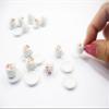 Dollhouse Miniature Drink Beverage Christmas Santa Set 6 Coffee Ceramic Cup Saucer Supply 14165 view 4