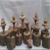 Wooden Spinning Top, Desk Toy view 3