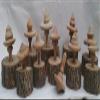 Wooden Spinning Top, Desk Toy view 3