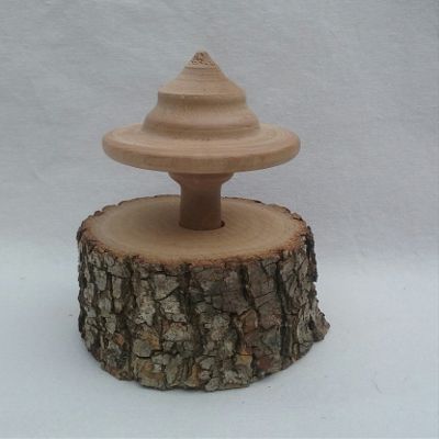 Wooden Spinning Top, Desk Toy