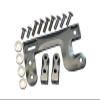 1/14 Truck Upgrade Parts Aluminum Servo Mount - 1 Set Gray Silver view 1