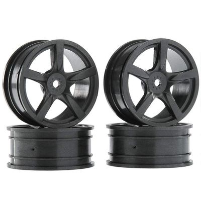 Tamiya Medium-Narrow 5-Spoke Wheel 24mm Offset 0 (4)