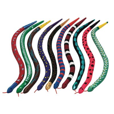S&S Worldwide Flexible Wooden Snake Craft Kit (Pack of 12)