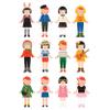 Petit Collage Magnetic Dress Up Best Friends  Magnetic Game Board with Mix and Match Magnetic Pieces, Ideal for Ages 3+  Includes 2 Scenes and 49 Creative Magnetic Pieces view 3