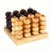 Logica Puzzles Art. 4 in a Row 3D - 3D Board Game in Fine Wood - Strategy Game for 2 Players - Travel Version view 1