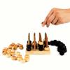 Logica Puzzles Art. 4 in a Row 3D - 3D Board Game in Fine Wood - Strategy Game for 2 Players - Travel Version view 4