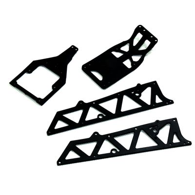 HBX part 12002 Servo Cover +Motor Guard +Chassis Side Plates A