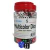 Wholesale Double Cross Dice 16mm Multi-Color Md view 1