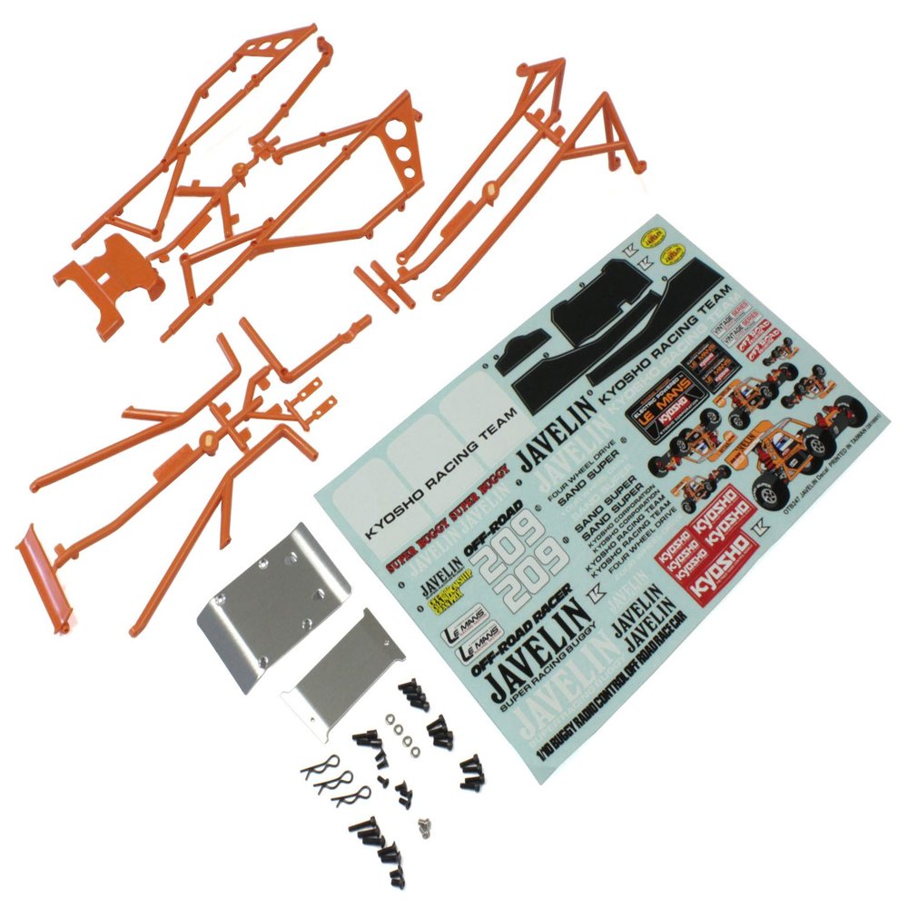 Kyosho Body for Arceau Javelin, Orange