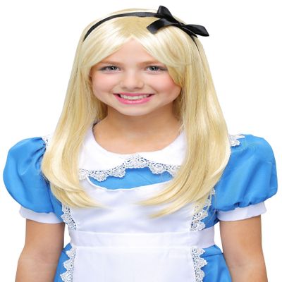 Fun Costumes Deluxe Alice Child Wig - ST