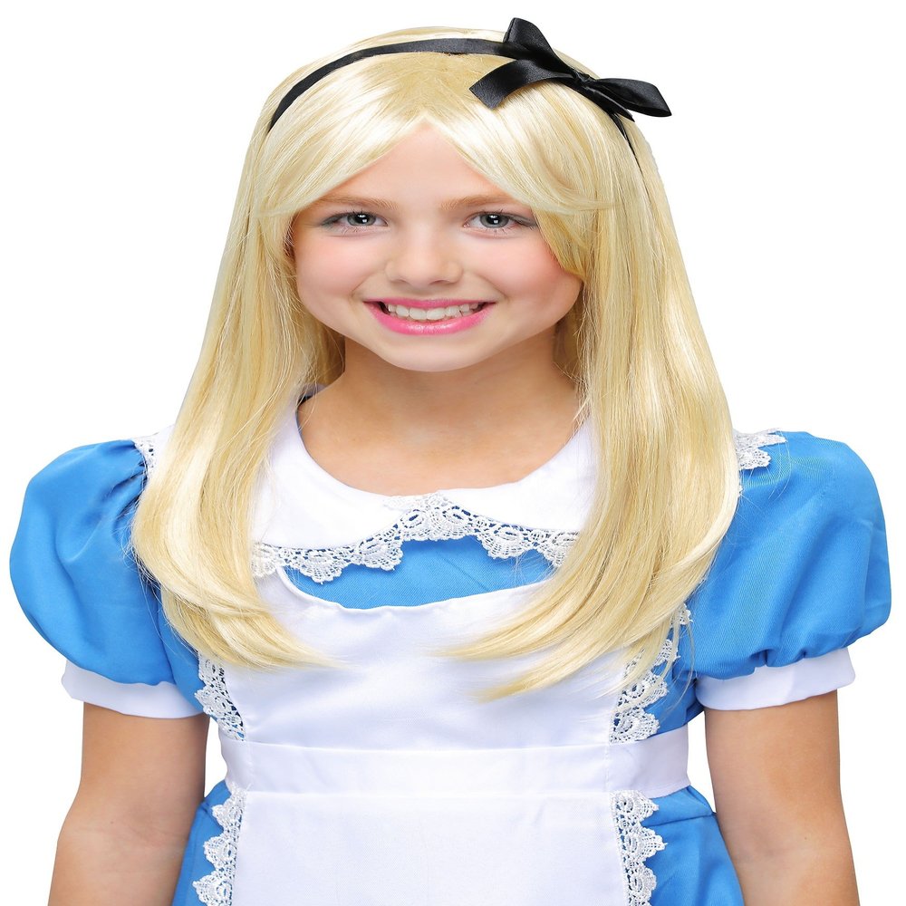 Fun Costumes Deluxe Alice Child Wig - ST
