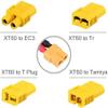 Amass XT60 Male to T/Tracxas/EC3/Big Tamiya Plug Female Adapter Plug 4pcs view 3