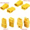 Amass XT60 Male to T/Tracxas/EC3/Big Tamiya Plug Female Adapter Plug 4pcs view 4