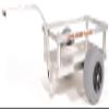 Bimini Beach Wagon-Balloon Beach Tires-Solid Aluminum Bed-Hitch Receiver Included- Made in USA view 1