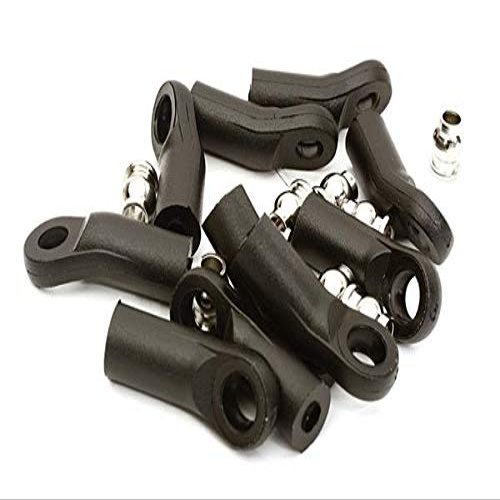 Integy M3 Size Angled 25mm Length Ball Ends Type Tie Rod Ends, w/ 3mm Ball Links