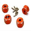 12mm Hex Wheel (4) Hub 9mm Thick for 1/10 Axial, Tamiya, Drift & TC view 1