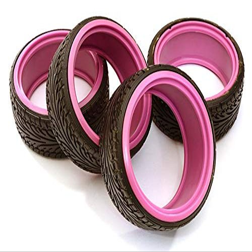 Integy Replacement Drift Tire Set (4) for C24791 Thru C24798 Type Alloy Wheel